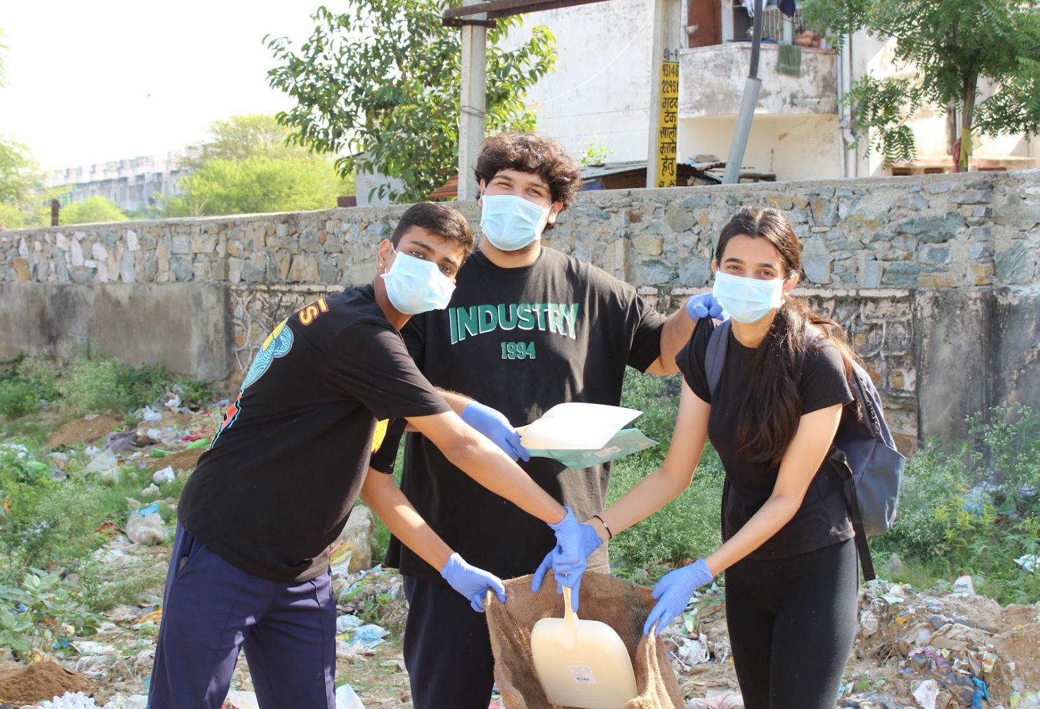 During a Cleanup drive